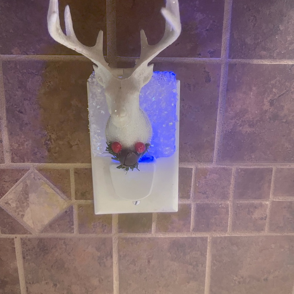 Reindeer Christmas LED Nightlight
